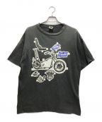 SAINT MICHAEL×NEIGHBORHOODセントマイケル×ネイバーフッド）の古着「STHD SS TEE/BIKE/コラボTシャツ」｜ブラック