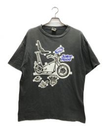 SAINT MICHAEL×NEIGHBORHOOD（セントマイケル×ネイバーフッド）の古着「STHD SS TEE/BIKE/コラボTシャツ」｜ブラック