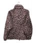 MINEDENIM (マインデニム) Lips Leopard Fleece Big BZ/リップスレオパードフリースビッグジャケット ブラック×ピンク サイズ:2：17000円