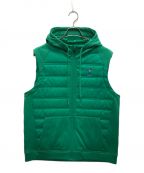 Eastside Golfイーストサイド ゴルフ）の古着「ZIP HOODIE VEST/ナイロンベスト」｜グリーン