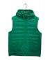 Eastside Golf（イーストサイド ゴルフ）の古着「ZIP HOODIE VEST/ナイロンベスト」｜グリーン