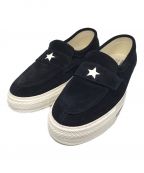 CONVERSE ADDICTコンバース アディクト）の古着「ONE STAR LOAFER/ワンスターローファー」｜ネイビー×ホワイト