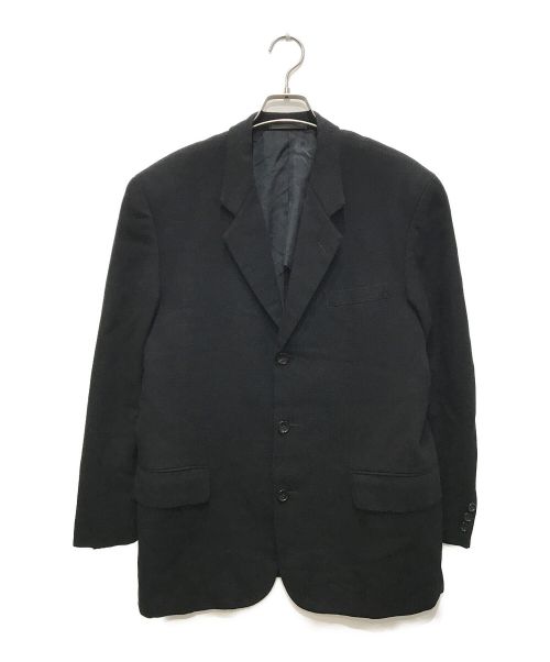 COMME des GARCONS HOMME（コムデギャルソン オム）COMME des GARCONS HOMME (コムデギャルソン オム) ウール3Bジャケット ブラック サイズ:Sの古着・服飾アイテム