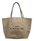 COACH（コーチ）の古着「ロゴトートバッグ」｜ベージュ