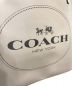 中古・古着 COACH (コーチ) ロゴトートバッグ ベージュ：6000円