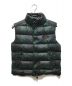 MONCLER（モンクレール）の古着「ダウンベスト」｜グリーン×ネイビー