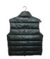 MONCLER (モンクレール) ダウンベスト グリーン×ネイビー サイズ:1：30000円