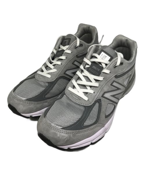 NEW BALANCE（ニューバランス）NEW BALANCE (ニューバランス) ローカットスニーカー/Made in USA 990 v4 GR4 グレー サイズ:27.5㎝の古着・服飾アイテム