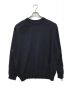 TAKAHIROMIYASHITA TheSoloIst.（タカヒロミヤシタ ザソロイスト）の古着「crew neck sweater/ダメージニット/クルーネックセーター(クラッシュ)」｜ネイビー