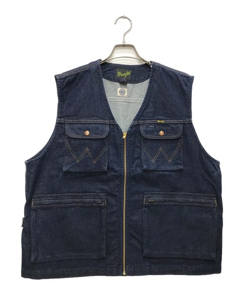 Wrangler（ラングラー）Wrangler (ラングラー) DENIM VEST/デニムベスト インディゴ サイズ:Lの古着・服飾アイテム