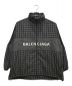 BALENCIAGA（バレンシアガ）の古着「フルジップロゴジャケット」｜ホワイト×ブラック