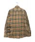 BURBERRY (バーバリー) チェックシャツ ベージュ サイズ:M：35000円