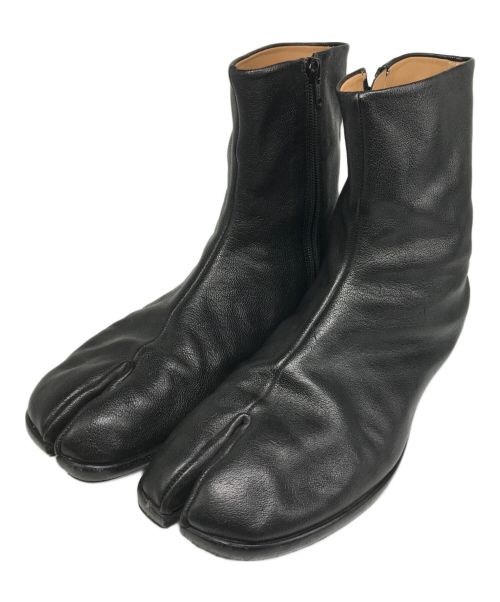 Maison Margiela（メゾンマルジェラ）Maison Margiela (メゾンマルジェラ) 足袋ヒールブーツ ブラック サイズ:26.5cmの古着・服飾アイテム