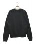 Maison Margiela (メゾンマルジェラ) TAPE LOGO PRINT SWEATSHIRT/21SS テープロゴ プリント スウェット クルーネックトレーナー  ブラック サイズ:46：27000円