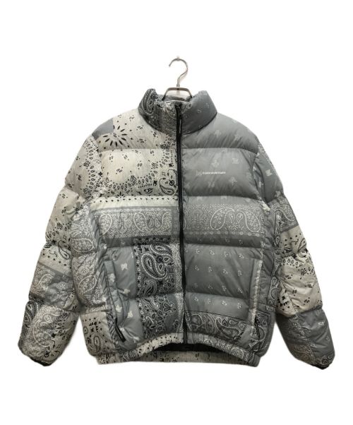 thisisneverthat（ディスイズネバーザット）thisisneverthat (ディスイズネバーザット) PERTEX T Down Jacket/パーテックスダウンジャケット グレー サイズ:Sの古着・服飾アイテム