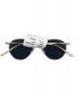 OLIVER PEOPLES (オリバーピープルズ) THEROW サングラス ブラック×ゴールド サイズ:49☐20：30000円