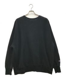 Champion×BEAMS by MIN-NANO（チャンピオン×ビームス バイ ミンナノ）の古着「リバースウィーブスウェット」｜ブラック