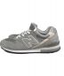 NEW BALANCE (ニューバランス) ローカットスニーカー グレー サイズ:JPN27.5/US9.5/UK9/EU43：8000円