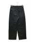 AURALEE (オーラリー) SUPER FINE WOOL COTTON TWILL SLACKS/スーパーファインウールコットンツイルスラックス ブラック サイズ:3：15000円