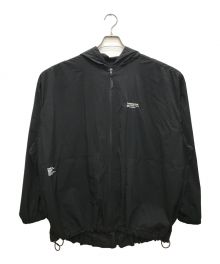 FreshService（フレッシュサービス）の古着「EQUILIBRIUM HOODED SHELL/エクリブリウムフーデットシェル」｜ブラック