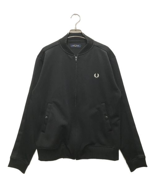 FRED PERRY（フレッドペリー）FRED PERRY (フレッドペリー) トリコットボンバージャケット ブラック サイズ:Ｍの古着・服飾アイテム