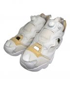 REEBOK×Maison Margielaリーボック×メゾンマルジェラ）の古着「Instapump Fury Memory Of／インスタポンプヒューリーメモリーオブ」｜ホワイト