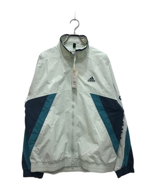 adidas（アディダス）adidas (アディダス) ウインドブレーカージャケット グリーン サイズ:Mの古着・服飾アイテム