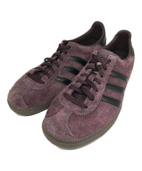 adidas（アディダス）adidas (アディダス) ローカットスニーカー ブラック×パープル サイズ:US　6/UK 5 1/2FR 38 2/3 /JP 240/CHN 235の古着・服飾アイテム