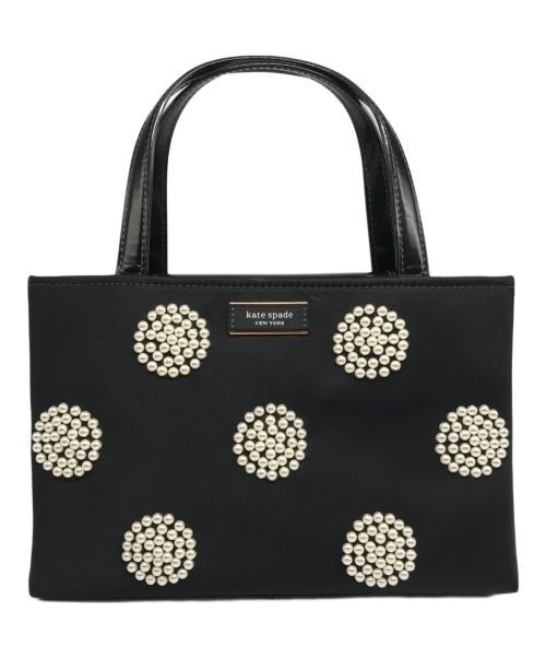 Kate Spade NEWYORK（ケイトスペードニューヨーク）Kate Spade NEWYORK (ケイトスペードニューヨーク) サムパールショルダーバッグ ブラックの古着・服飾アイテム