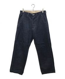 PHIGVEL MAKERS（フィグベルマーカーズ）の古着「DENIM PAINTER TROUSERS/デニムペインタートラウザーズ」｜インディゴ