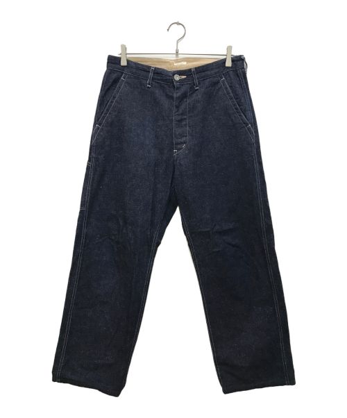 PHIGVEL MAKERS（フィグベルマーカーズ）PHIGVEL MAKERS (フィグベルマーカーズ) DENIM PAINTER TROUSERS/デニムペインタートラウザーズ インディゴ サイズ:1の古着・服飾アイテム