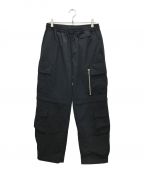 always out of stockオールウェイズ アウト オブ ストック）の古着「2WAY FATIGUE PANTS/ツーウェイファティーグパンツ」｜ブラック