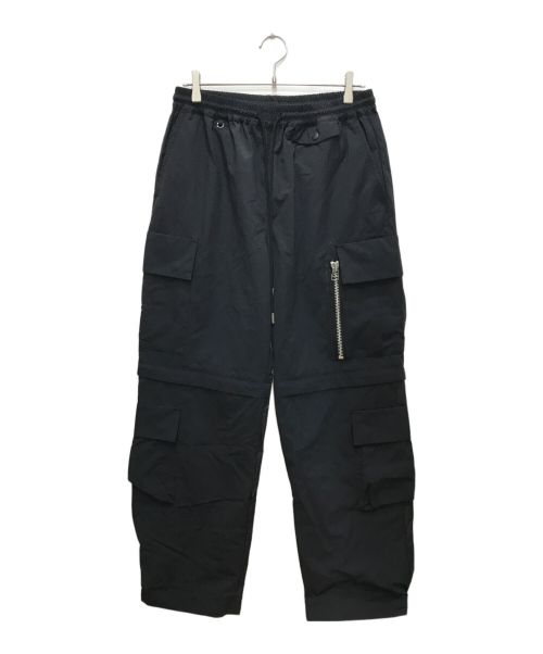 always out of stock（オールウェイズ アウト オブ ストック）always out of stock (オールウェイズ アウト オブ ストック) 2WAY FATIGUE PANTS/ツーウェイファティーグパンツ ブラック サイズ:Mの古着・服飾アイテム