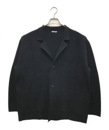 TAA（ター）の古着「W.R KNIT BLAZER ニットブレザー」｜ネイビー