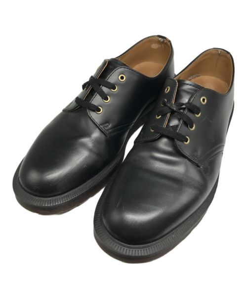 Dr.Martens（ドクターマーチン）Dr.Martens (ドクターマーチン) 4EYE スミス レザーシューズ ブラック サイズ:UK5/USM6/EU38の古着・服飾アイテム