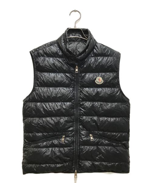 MONCLER（モンクレール）MONCLER (モンクレール) GUI ダウンベスト/GUI GILET ブラック サイズ:1の古着・服飾アイテム