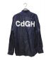 COMME des GARCONS HOMME (コムデギャルソン オム) ボタンダウンシャツ ネイビー サイズ:Ｍ：10000円