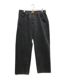 SUNDAYS BEST（サンデイズベスト）の古着「REGULAR FIT STONE WASHED BLACK DENIM/レギュラーフィットストーンウォッシュドブラックデニム」｜ブラック