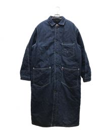 LEVI'S RED（リーバイス レッド）の古着「LR FILLED LONG COAT AZURITE RINSE」｜インディゴ