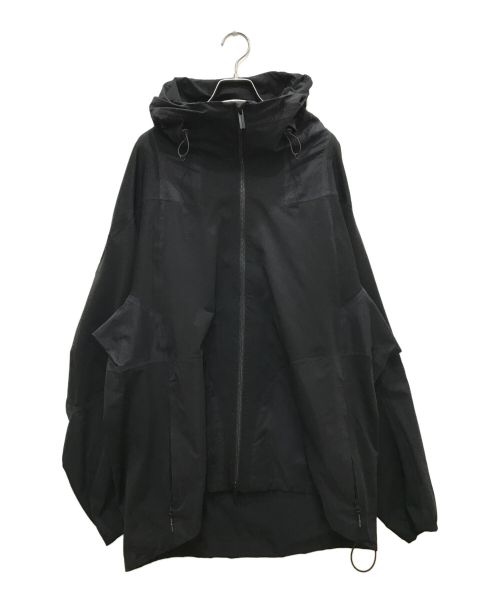 WHITE MOUNTAINEERING（ホワイトマウンテ二アニング）WHITE MOUNTAINEERING (ホワイトマウンテ二アニング) JERSEY LIGHT PARKA/ジャージーライトパーカー ブラック サイズ:4の古着・服飾アイテム