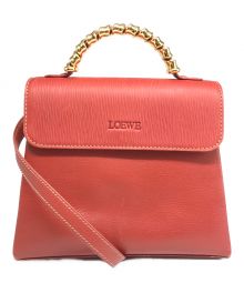 LOEWE（ロエベ）の古着「ベラスケス 2WAYハンドバッグ」｜レッド