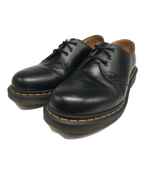 Dr.Martens（ドクターマーチン）Dr.Martens (ドクターマーチン) 3ホールシューズ ブラック サイズ:UK８/USM9/EU42の古着・服飾アイテム