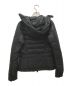 MONCLER (モンクレール) フーデッドダウンジャケット ブラック サイズ:1：35000円