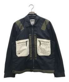 DIESEL（ディーゼル）の古着「ライトジャケット」｜ネイビー