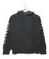 SUPREME（シュプリーム）の古着「Gradient Sleeve Hooded Sweatshirt/グラディエントスリーブフーデッドスイートシャツ」｜ブラック