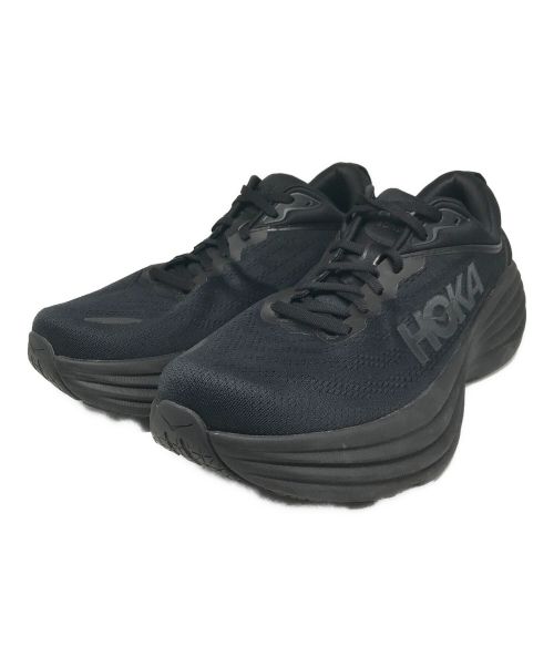 HOKAONEONE（ホカオネオネ）HOKAONEONE (ホカオネオネ) BONDI 8 WIDE/ボンダイ 8 ワイド ブラック サイズ:JPN28.5/10.5 2E/UK10/EU442/3の古着・服飾アイテム