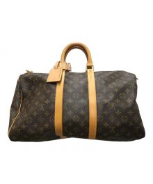 LOUIS VUITTON（ルイ ヴィトン）の古着「キーポル45/M41428/モノグラム」｜ブラウン