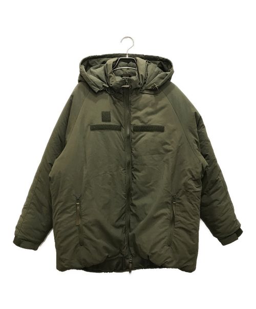 HOUSTON（ヒューストン）HOUSTON (ヒューストン) LEVEL7 JACKET/レベルセブンジャケット カーキ サイズ:LARGE LONGの古着・服飾アイテム