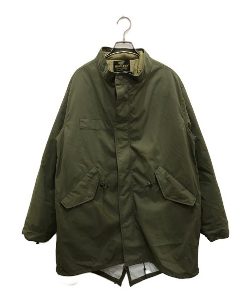 HOUSTON（ヒューストン）HOUSTON (ヒューストン) 3WAY THINSULATE M-65 PARKA/スリーウェイシンサレートエム65パーカー カーキ サイズ:MEDIUMの古着・服飾アイテム