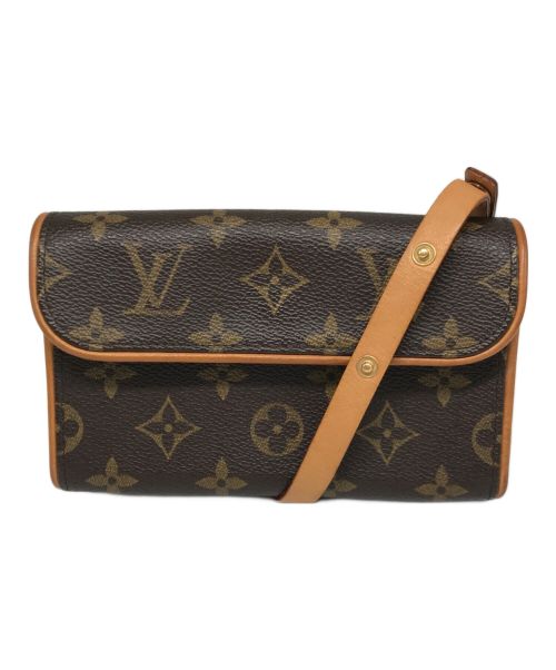 LOUIS VUITTON（ルイ ヴィトン）LOUIS VUITTON (ルイ ヴィトン) ウエストポーチ ブラウンの古着・服飾アイテム